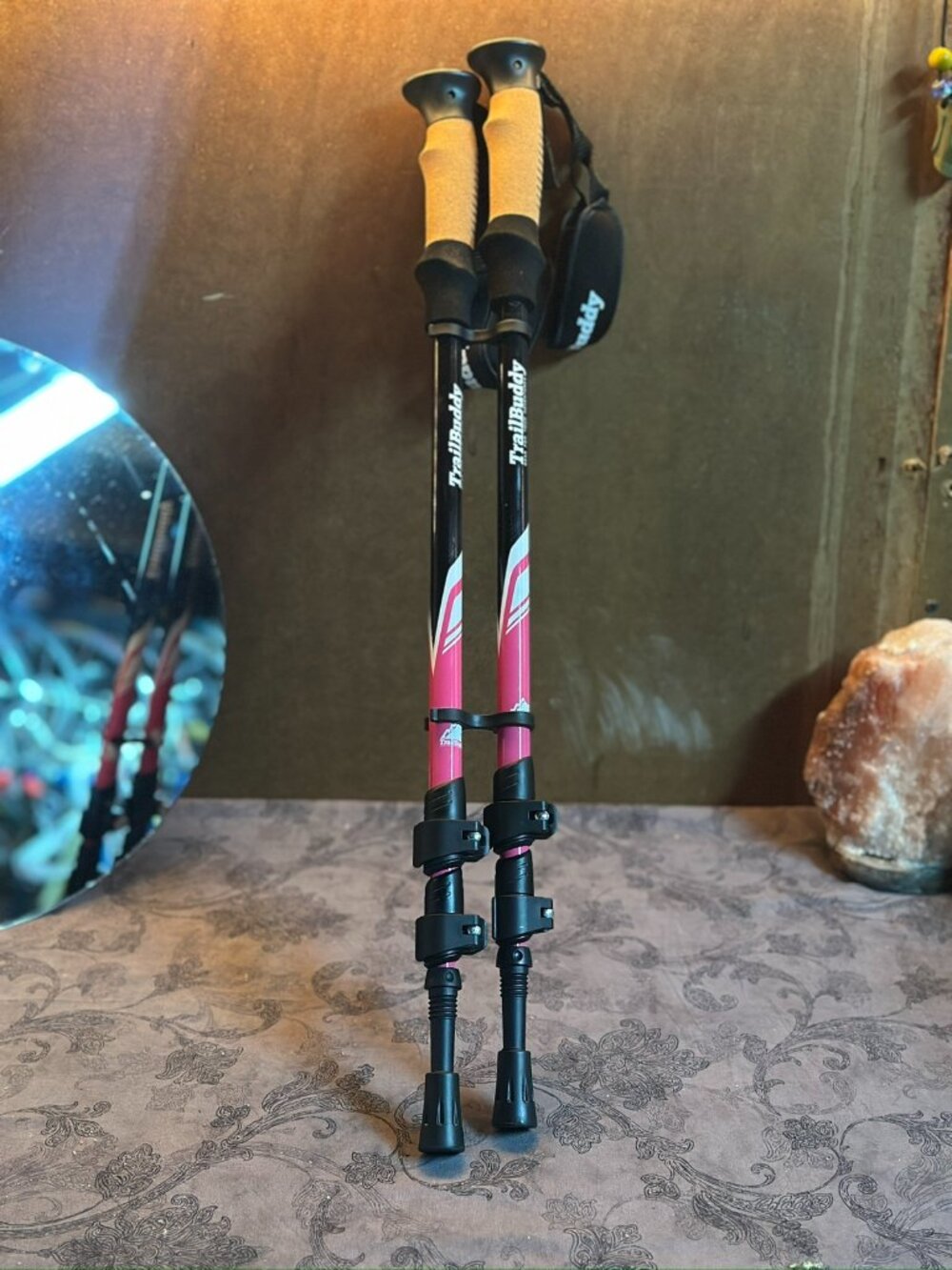 TrailBuddy Trekking Poles, Pink